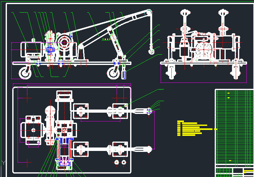 高层建筑外墙清洗机---升降机部分的设计