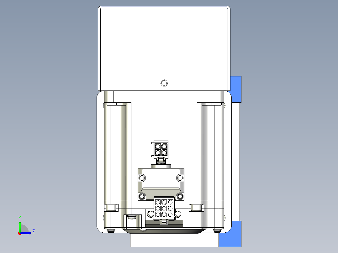 威洛博LB.GB同步带传动--欧规系列GB8-L96-S3600-BR-P75左视图