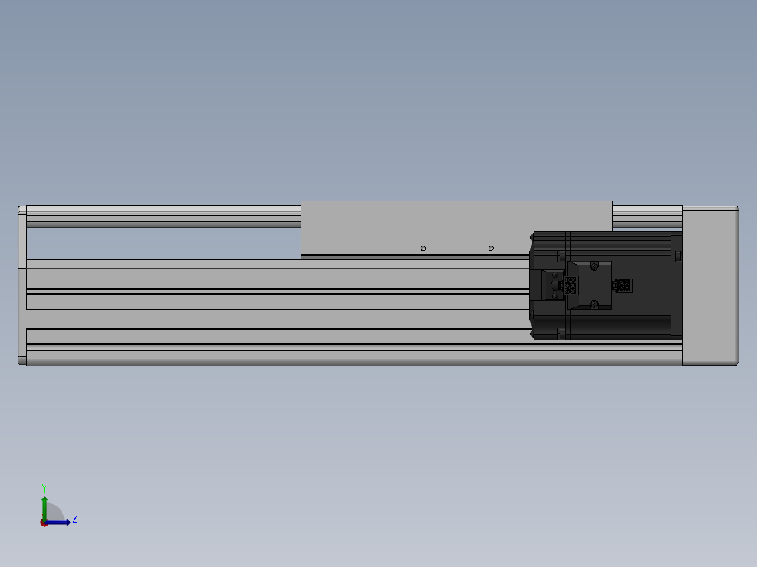 精密模组MY220-T10-150L-BR-P75B-C4-C左视图