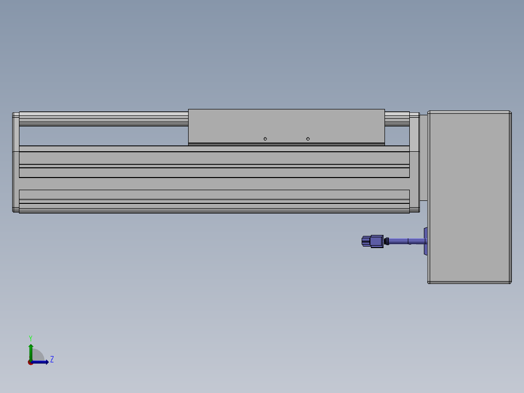 精密模组MT220-L150-100-LD-M75-C4左视图