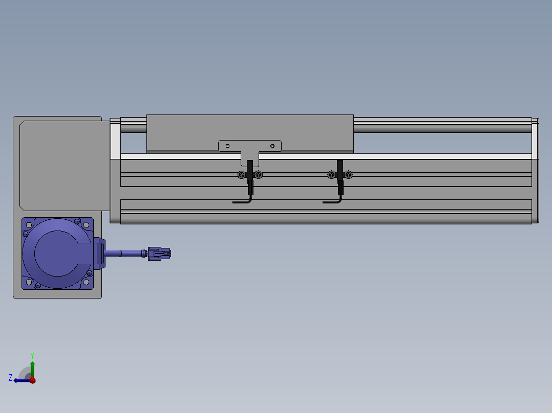精密模组MT220-L150-100-LD-M75-C4右视图