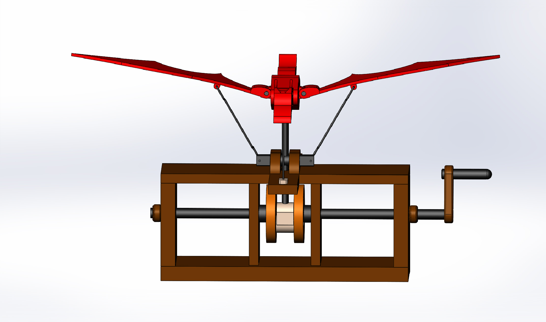 转动飞龙玩具模型3D图纸
