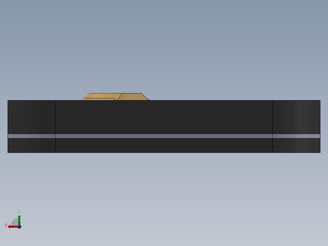 间歇槽轮转盘传动机构(含动画)后视图