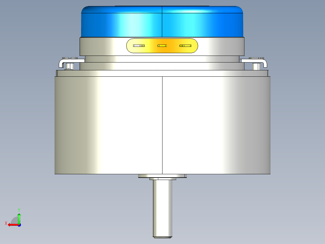 NOVOTECHNIK角度位移传感器GP 系列后视图
