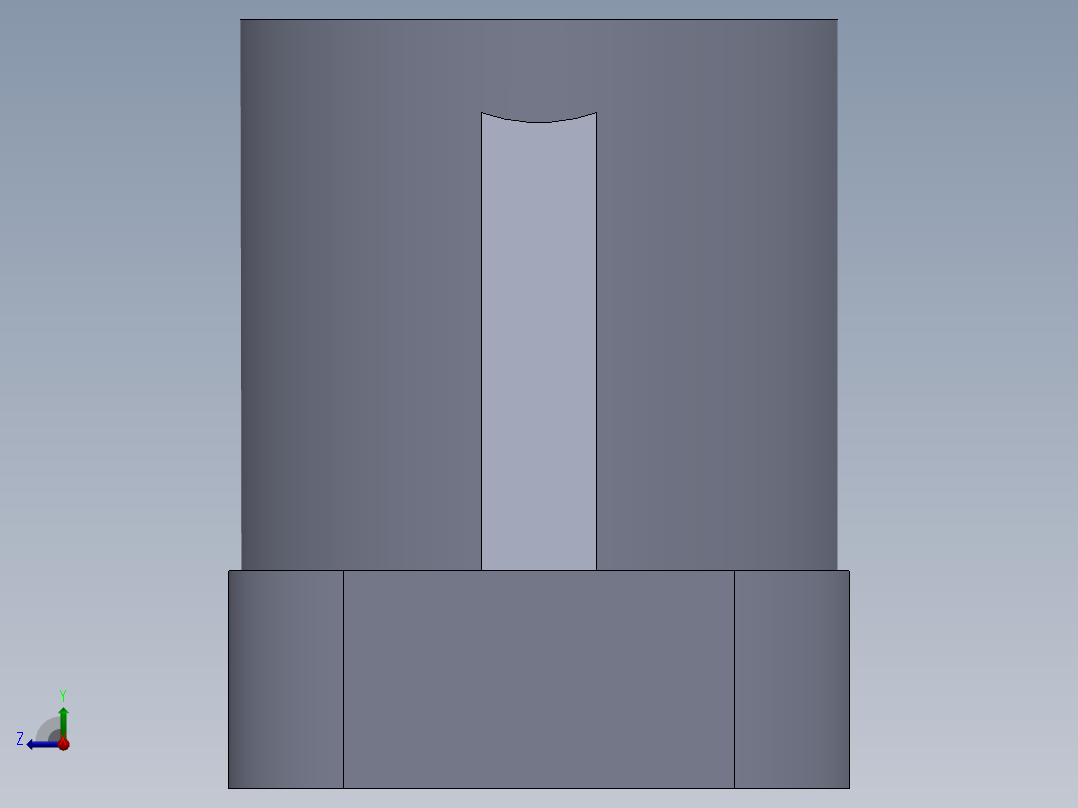 机械零件图2右视图