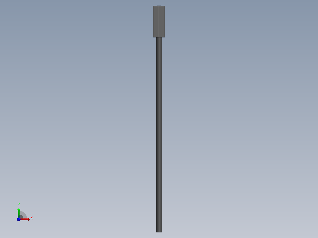 20系列槽型光电（空间紧凑型）导线引出型FC-SPV201Z前视图