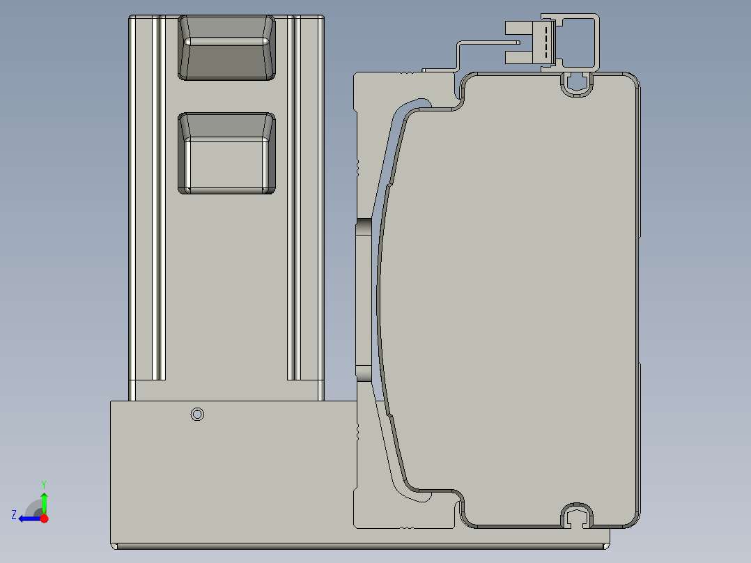 威洛博VBF14-S500-BLU右视图