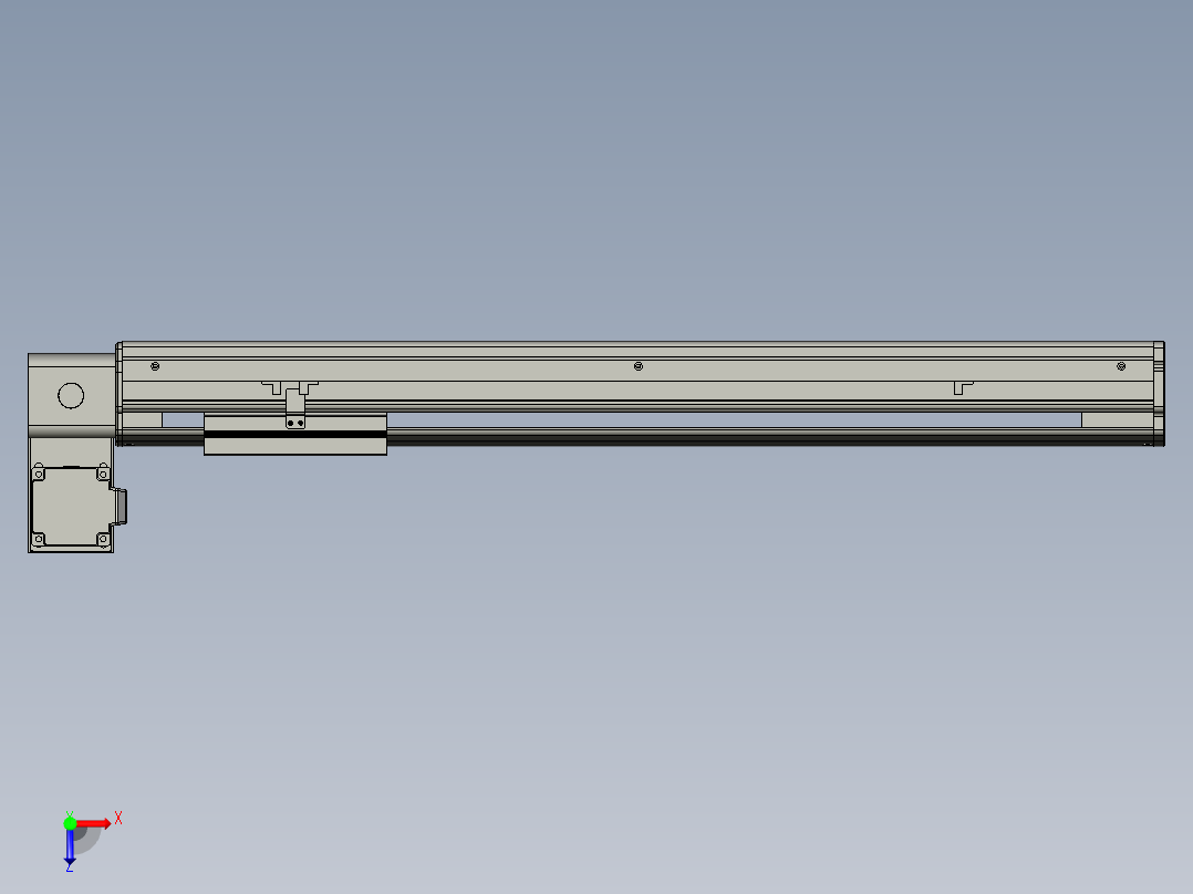 威洛博VBF14-S500-BLU俯视图