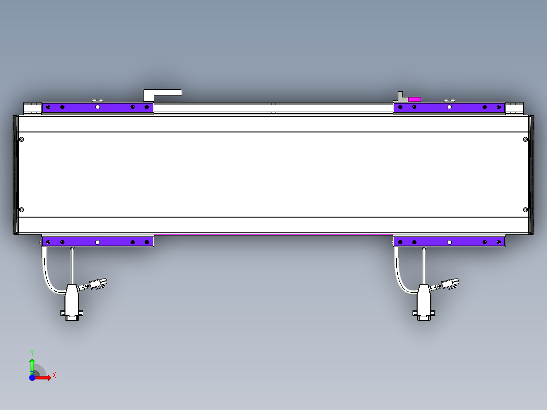 威洛博VL系列直线电机模组-2VL17E2-S300前视图