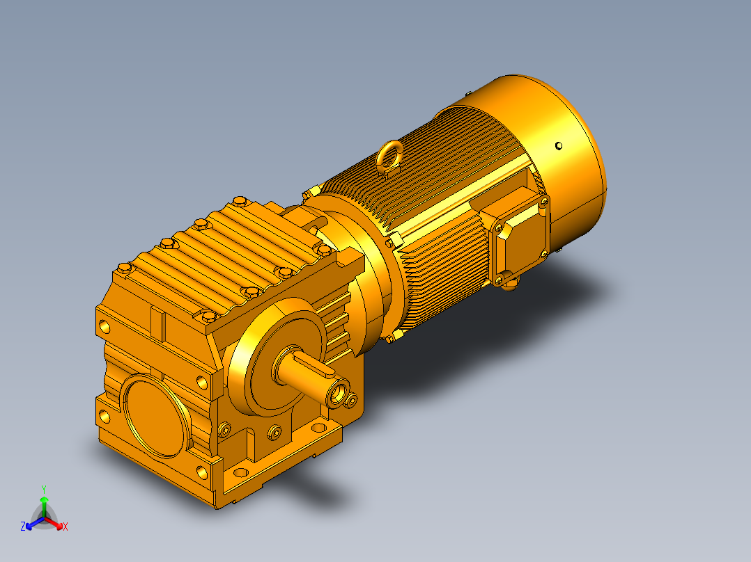 可制动机械手正等轴测图